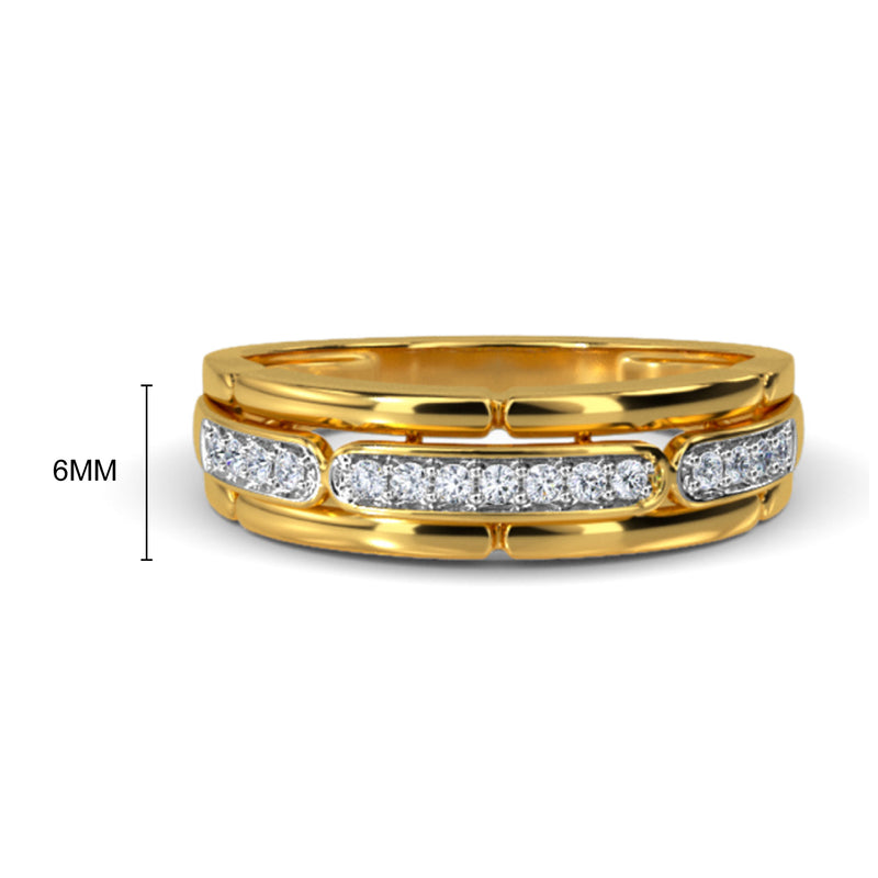 Julian Diamond Ring For Him