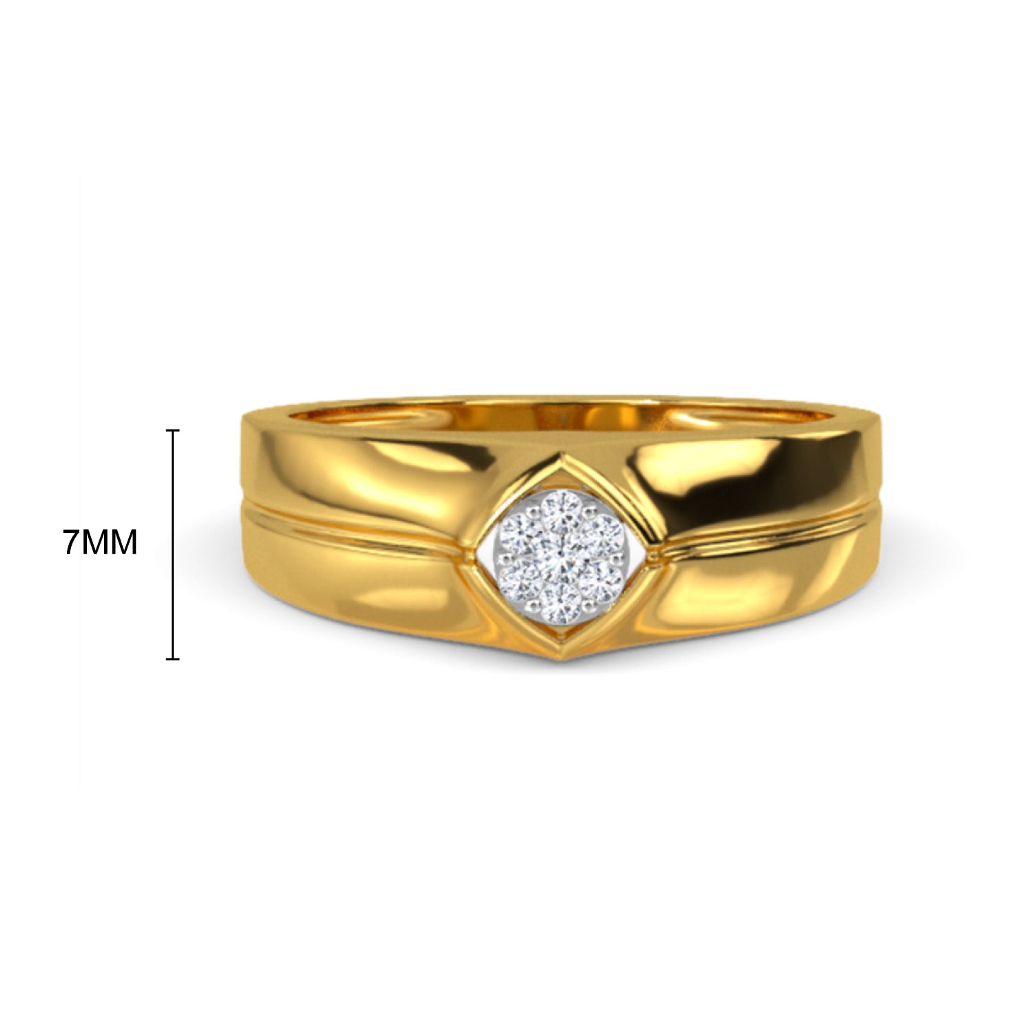 Matthew Diamond Ring For Him