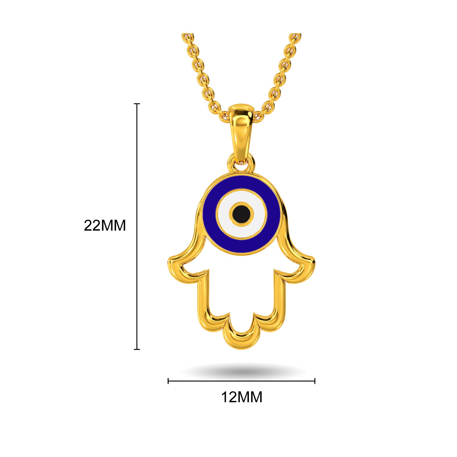 Sneha Gold Pendant