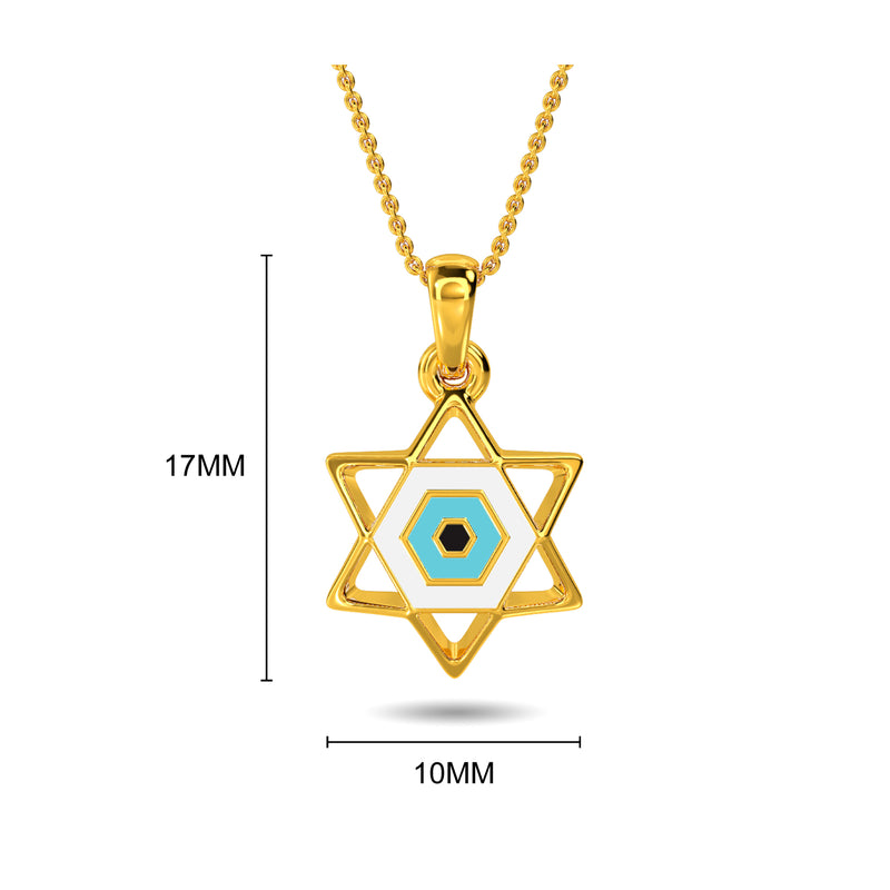 Janki Gold Pendant