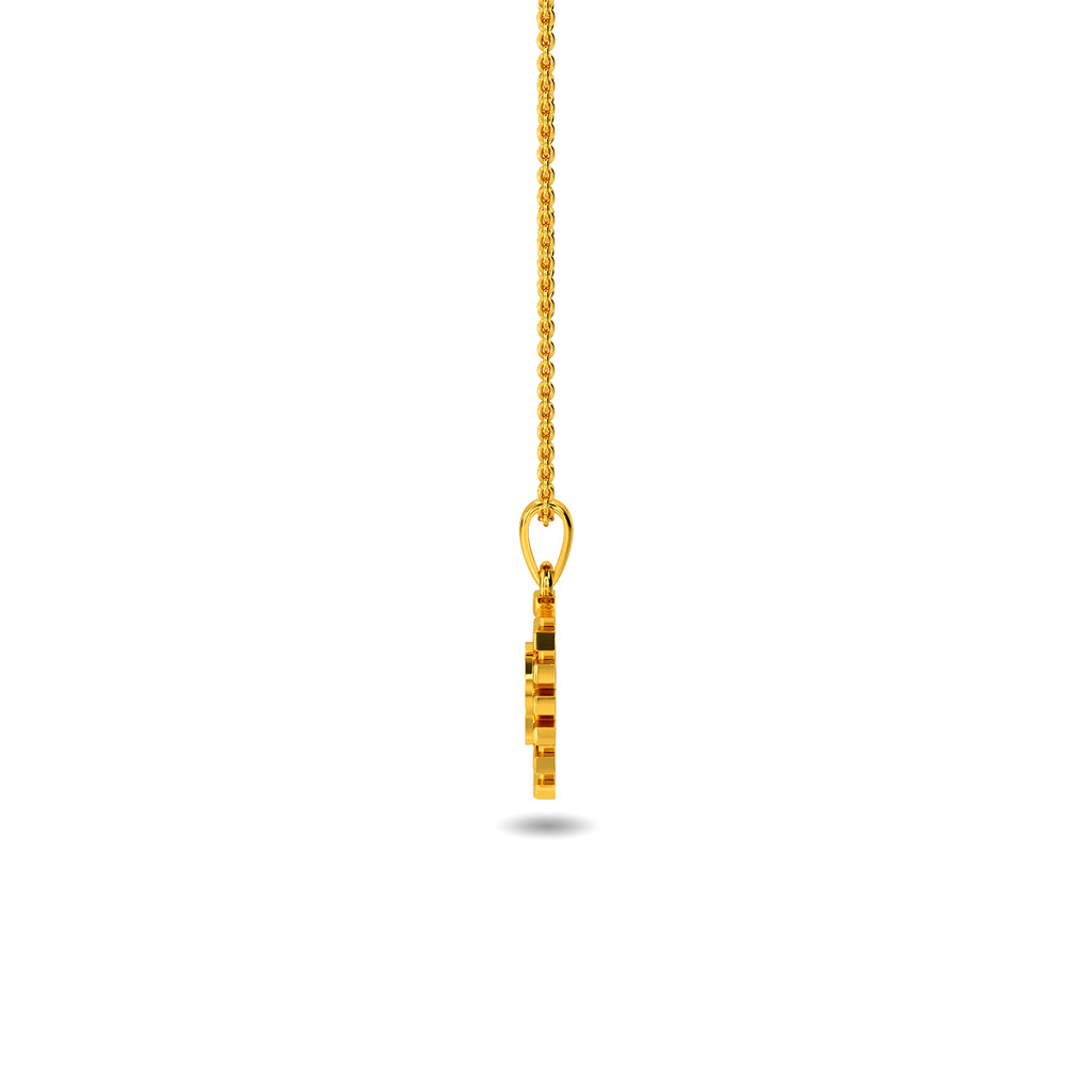 Gulizar Evil Eye Gold Pendant
