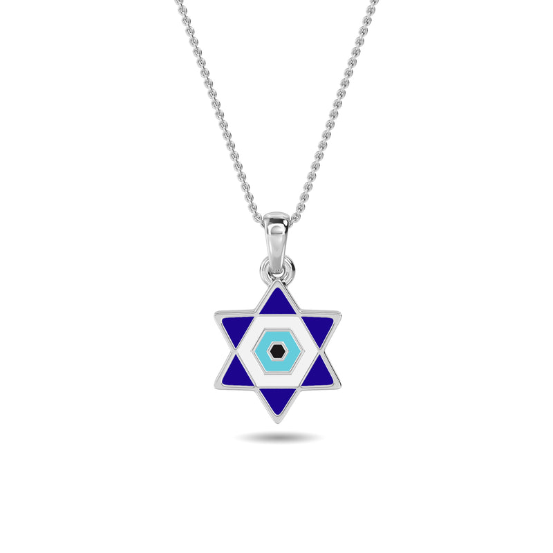 Gyula Evil Eye Gold Pendant