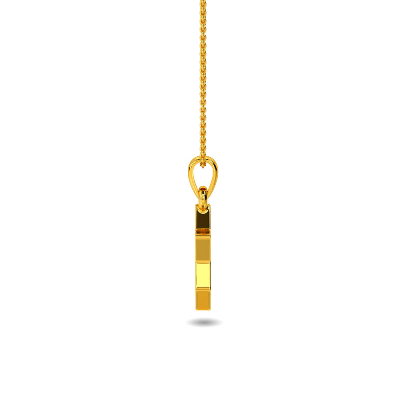 Gyula Evil Eye Gold Pendant