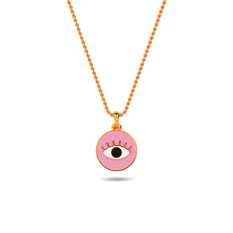 Emiri Evil Eye Gold Pendant
