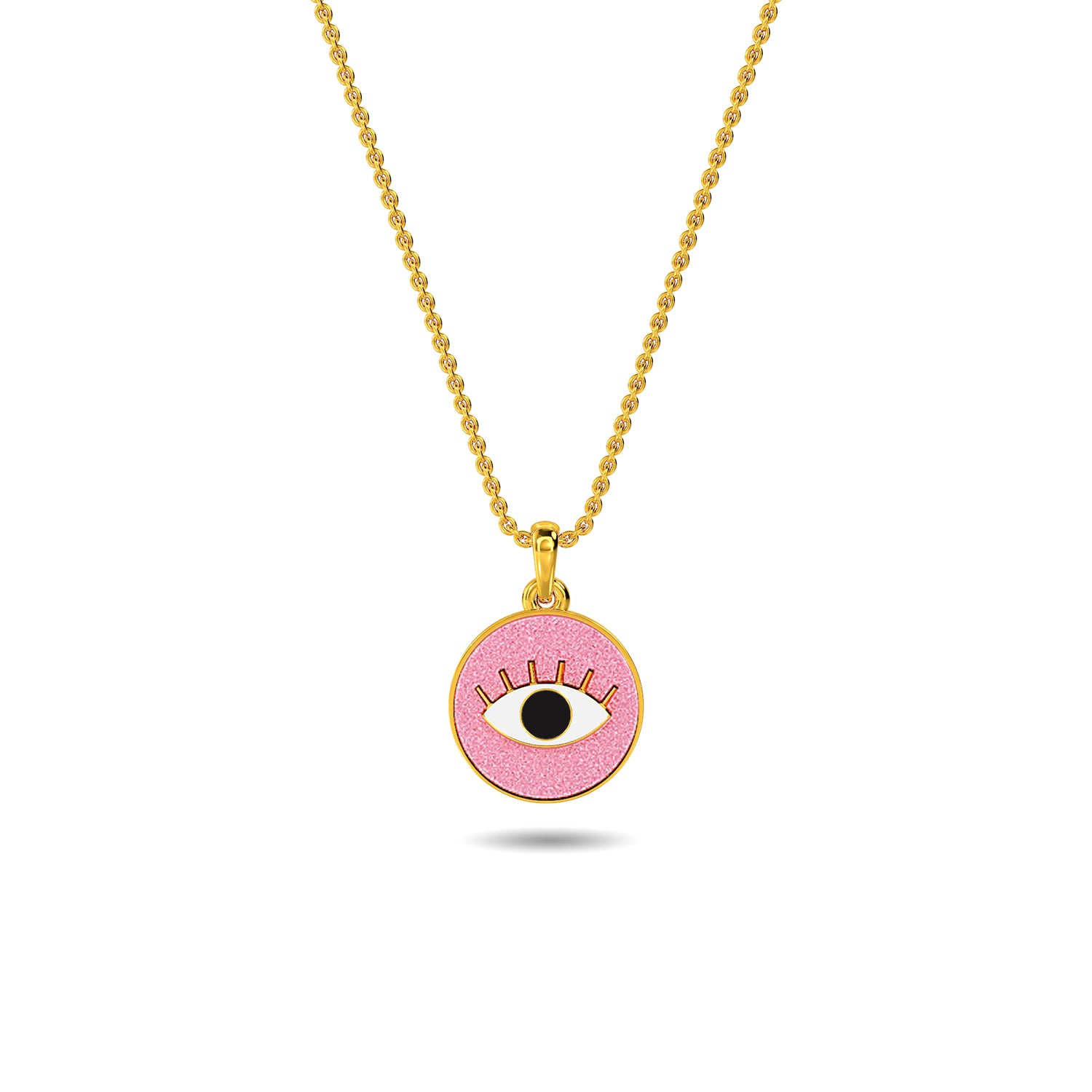 Emiri Evil Eye Gold Pendant