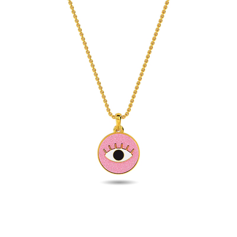 Emiri Evil Eye Gold Pendant