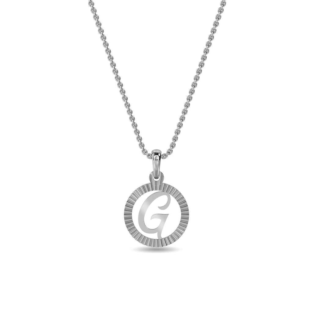Initial G Gold Pendant