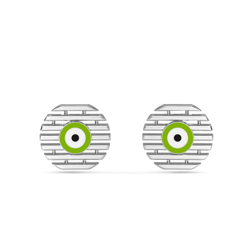 Jale Evil Eye Gold Earring