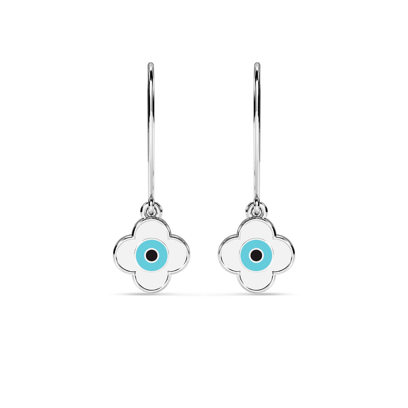 Eren Evil Eye Gold Earring