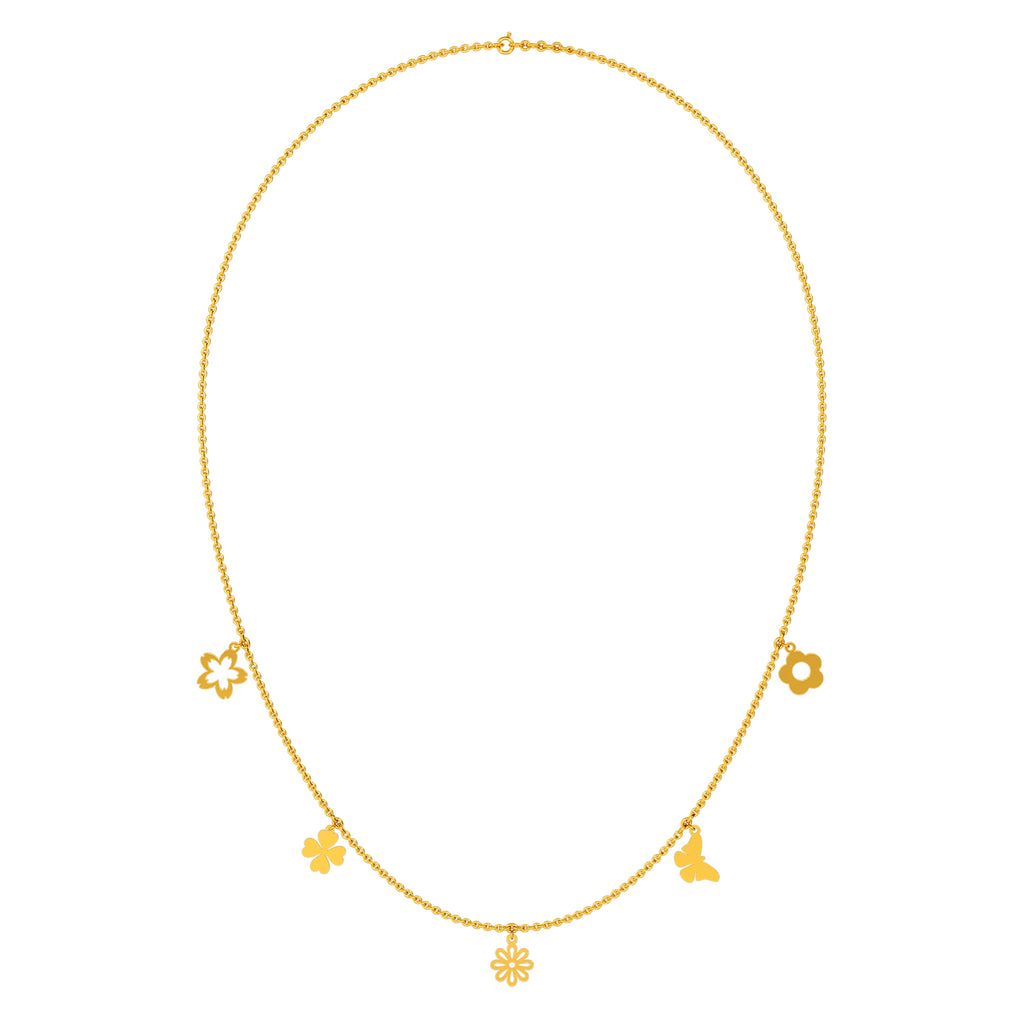Bishti Gold Necklace
