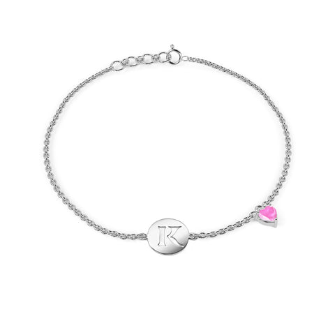 Initial K Gold Bracelet