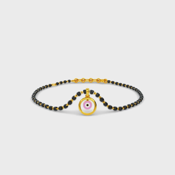 Ensar Evil Eye Detachable Mangalsutra Bracelet